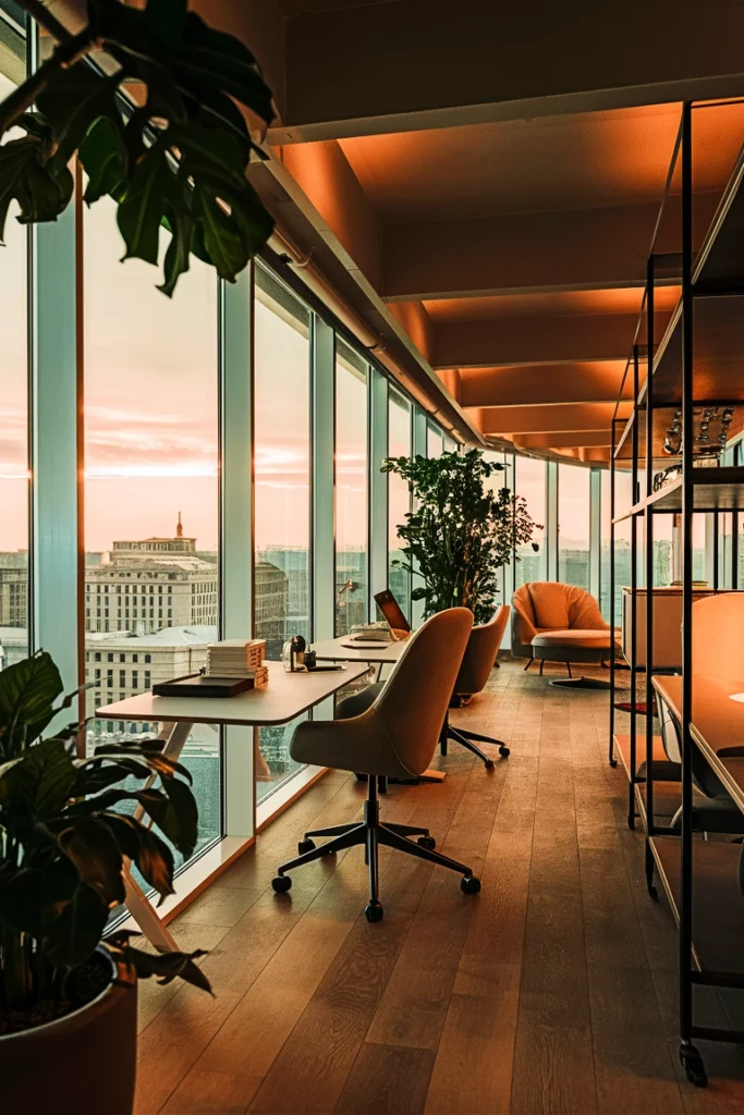 Modern office layouts